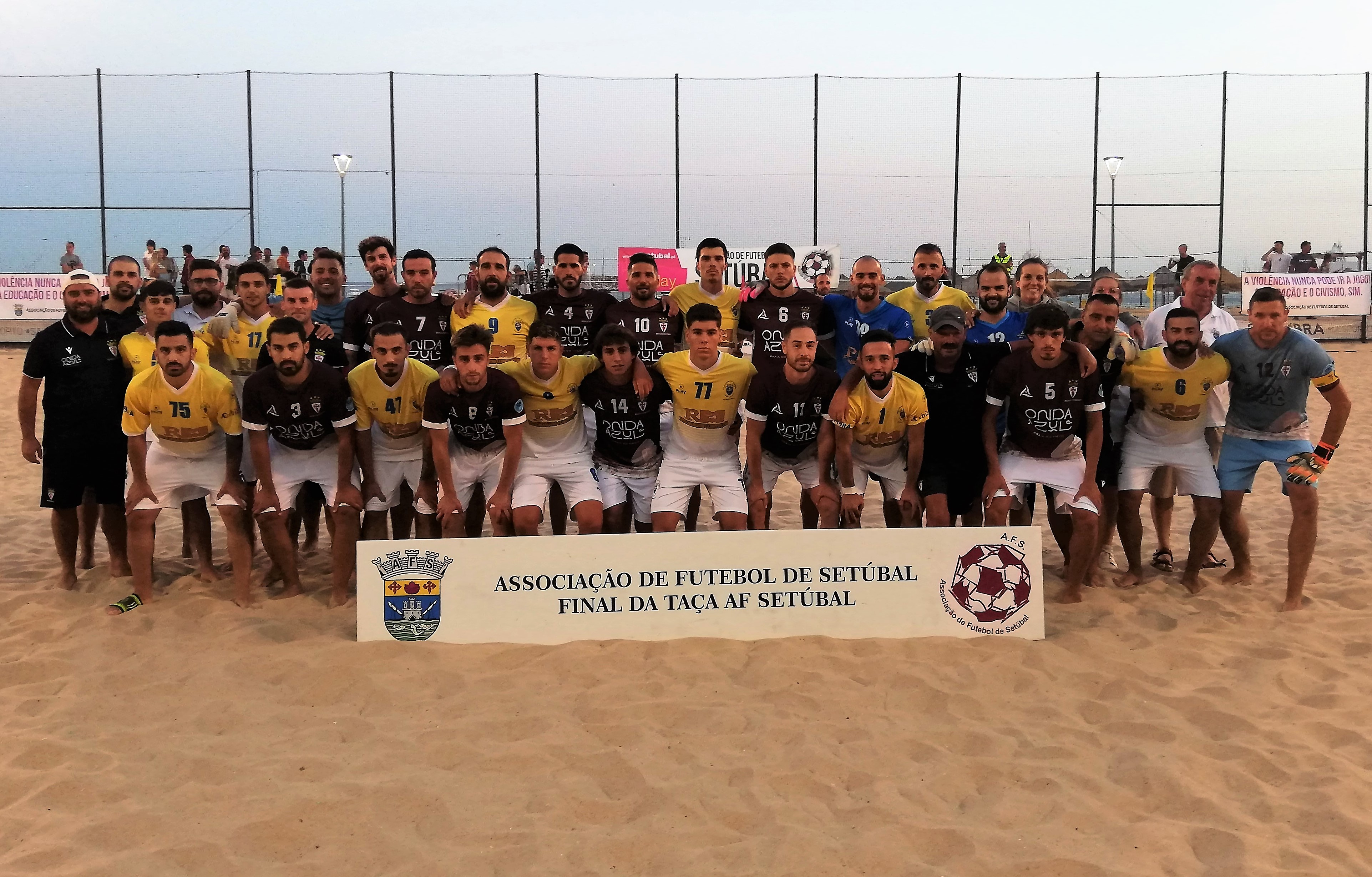 GD Sesimbra conquista Taça AFS de futebol de praia Associação de