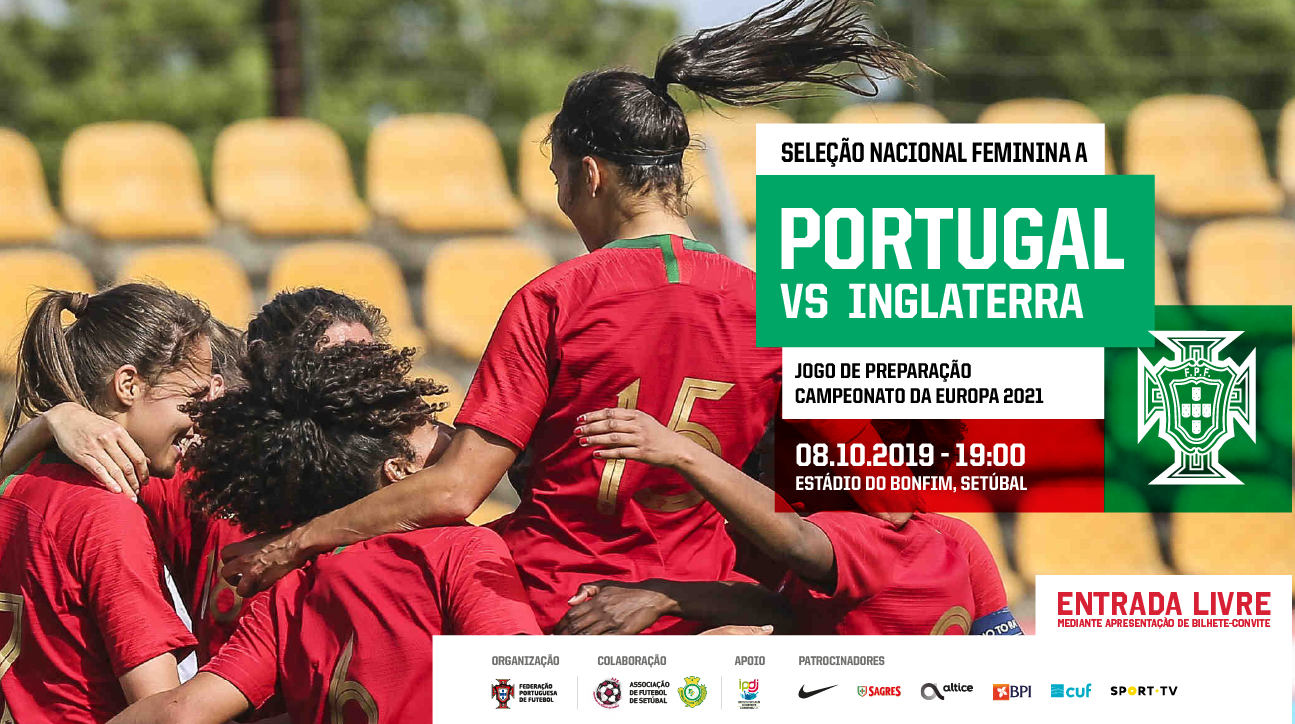 PORTUGAL-INGLATERRA NO BONFIM 