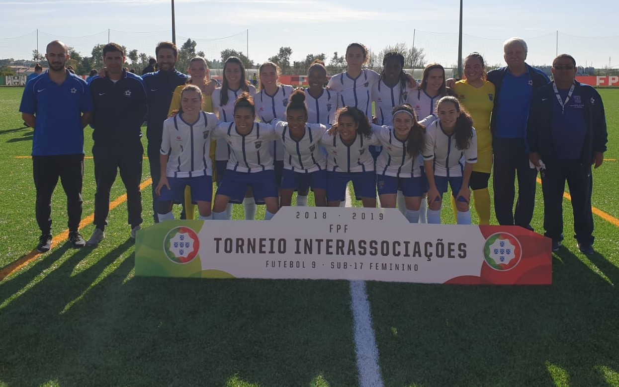 Vitória sem mácula para a seleção da AF Setúbal no Interassociações de futebol feminino sub-17