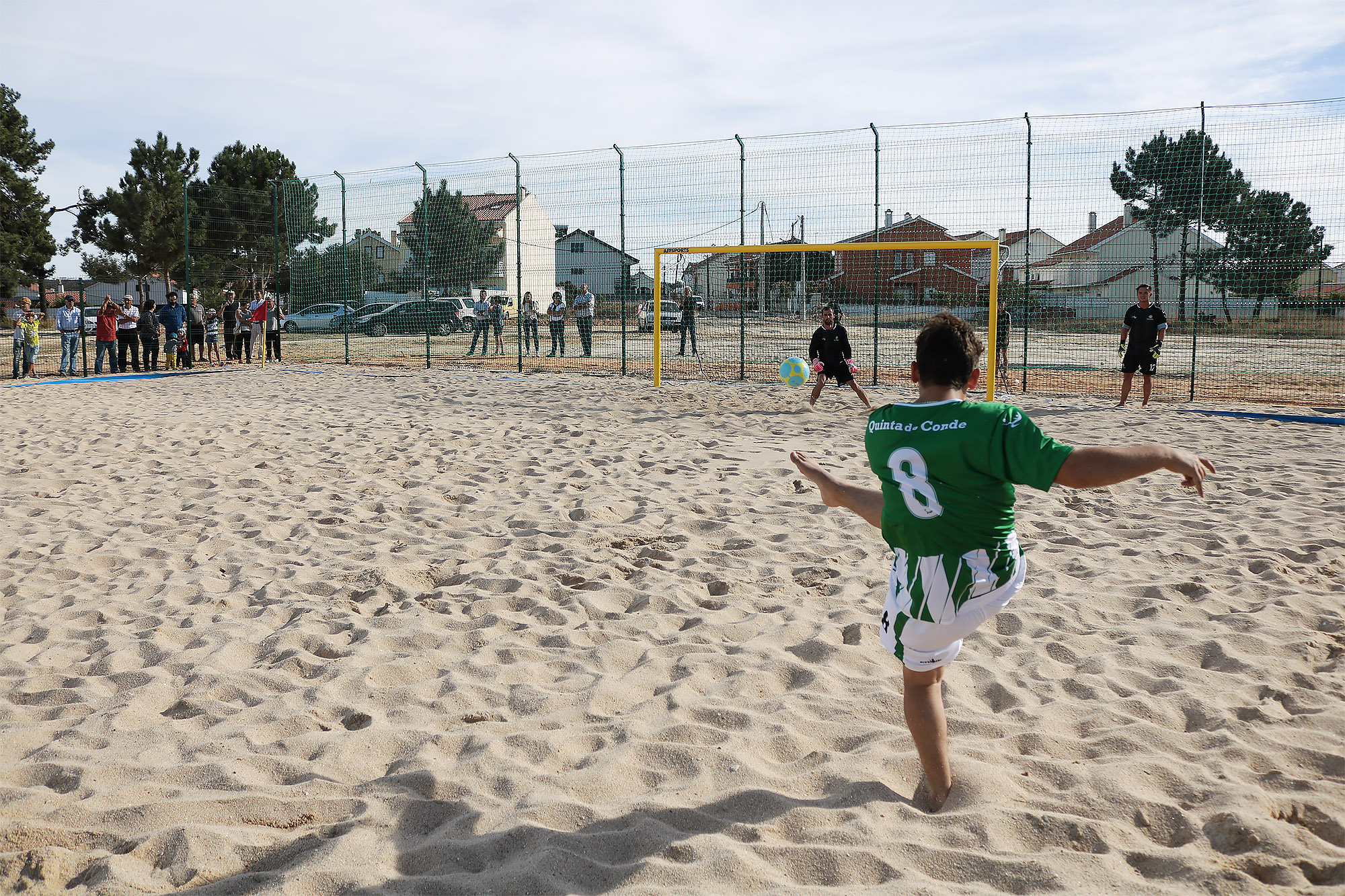 Futebol de praia ganha novo areal na Quinta do Conde