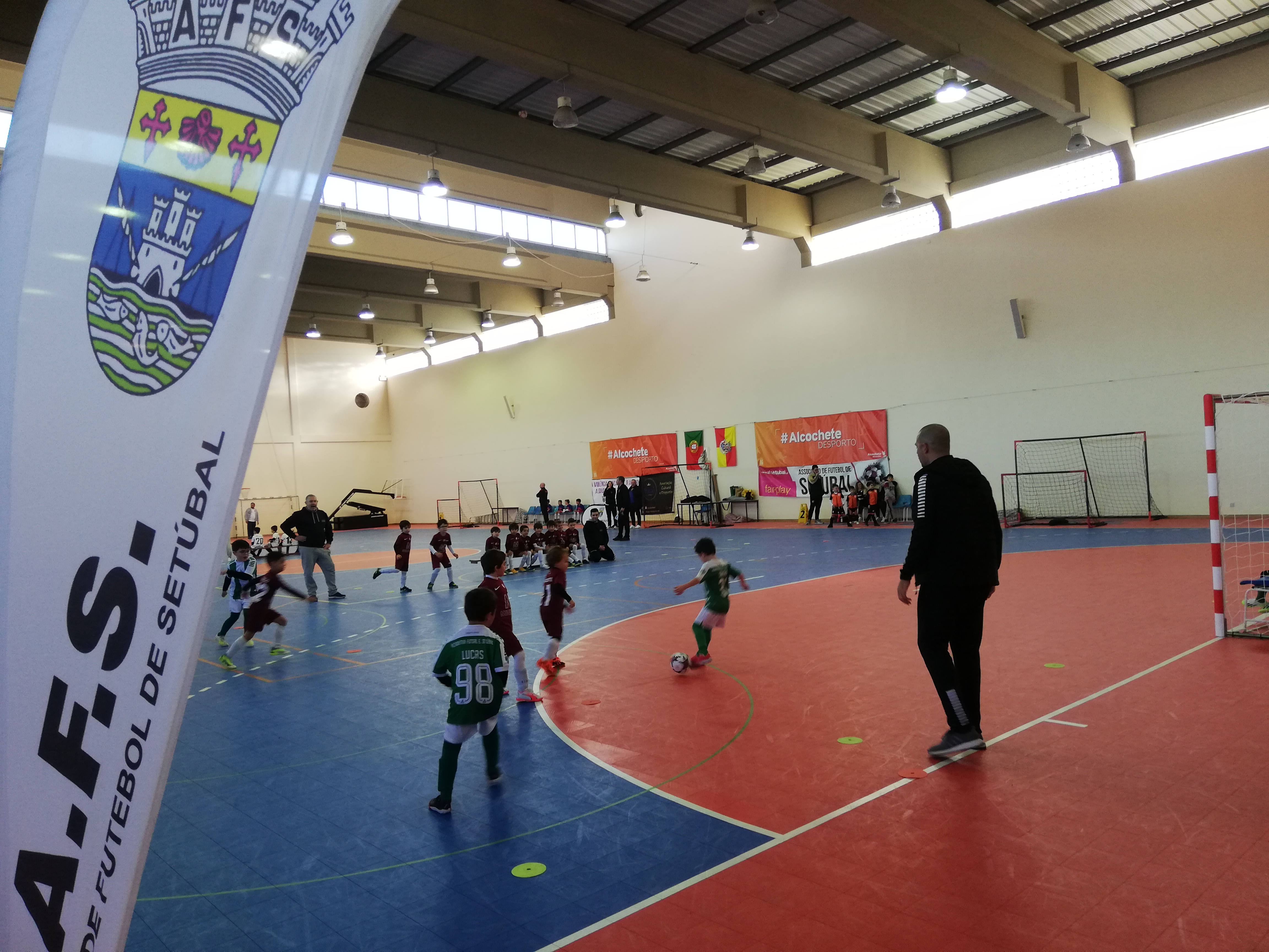 Alegria do JOGA + vezes sete em Samouco