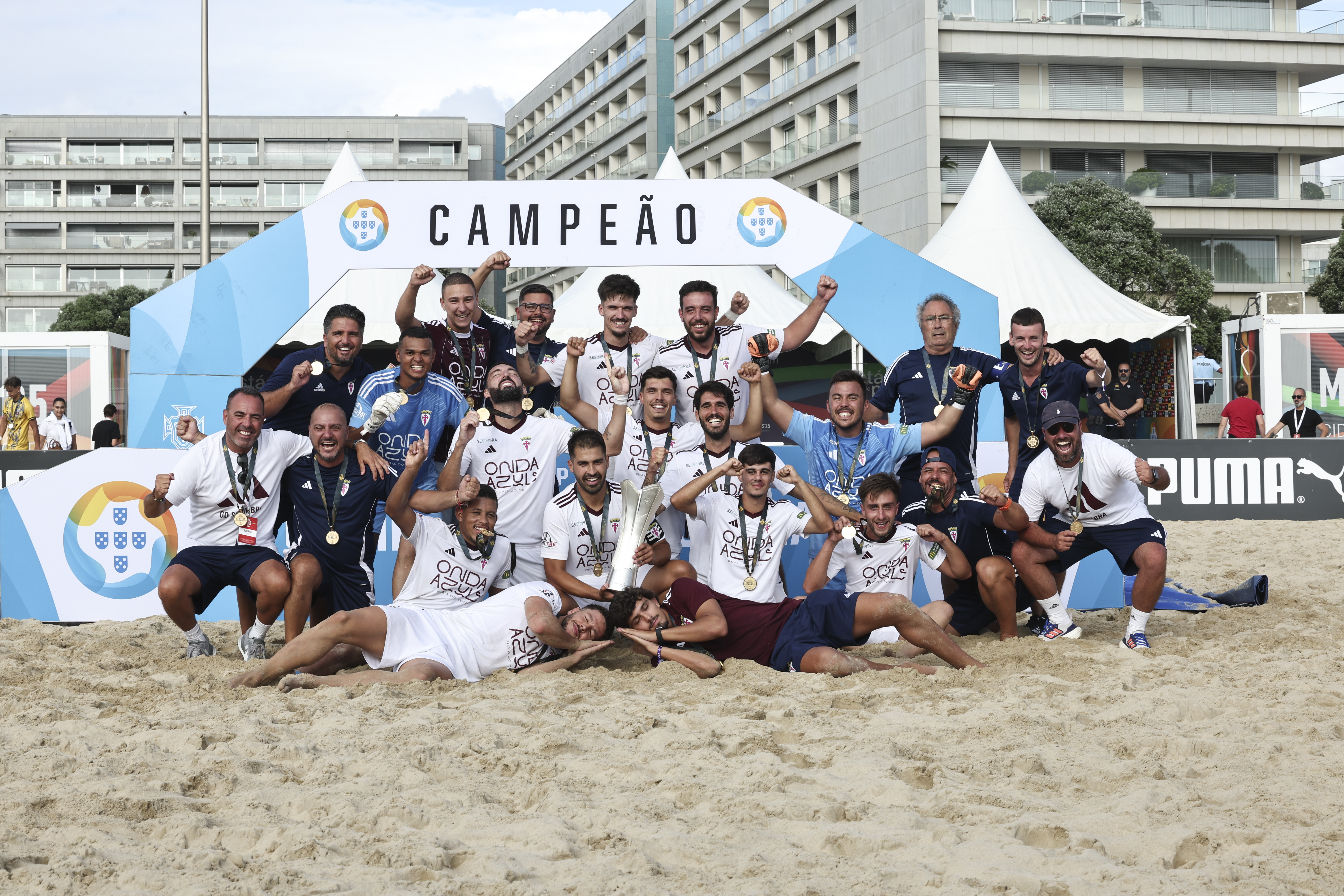 O GD Sesimbra é campeão nacional!