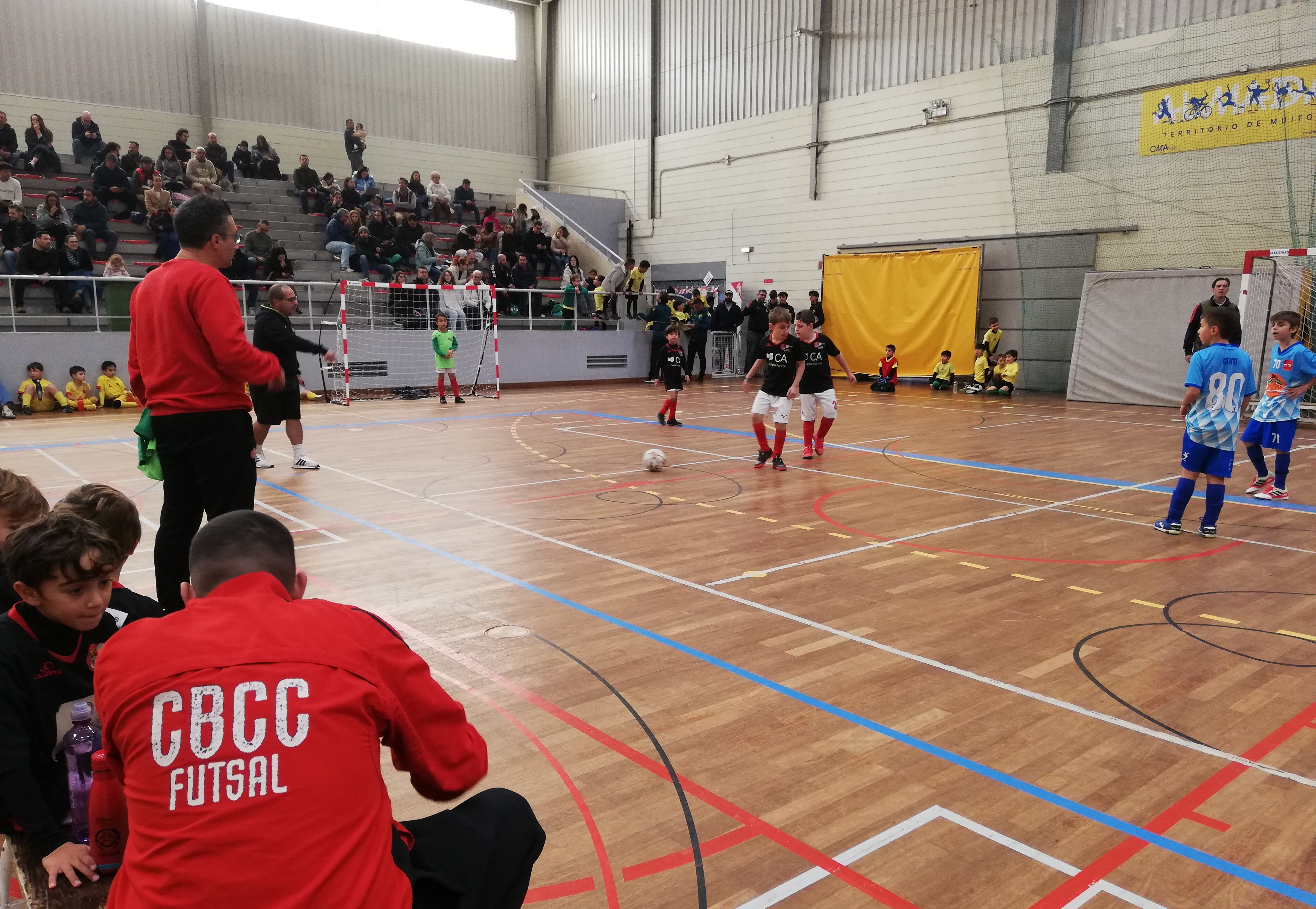 Casa do Benfica na Charneca de Caparica recebeu 4.º JOGA + futsal 2025/2026 