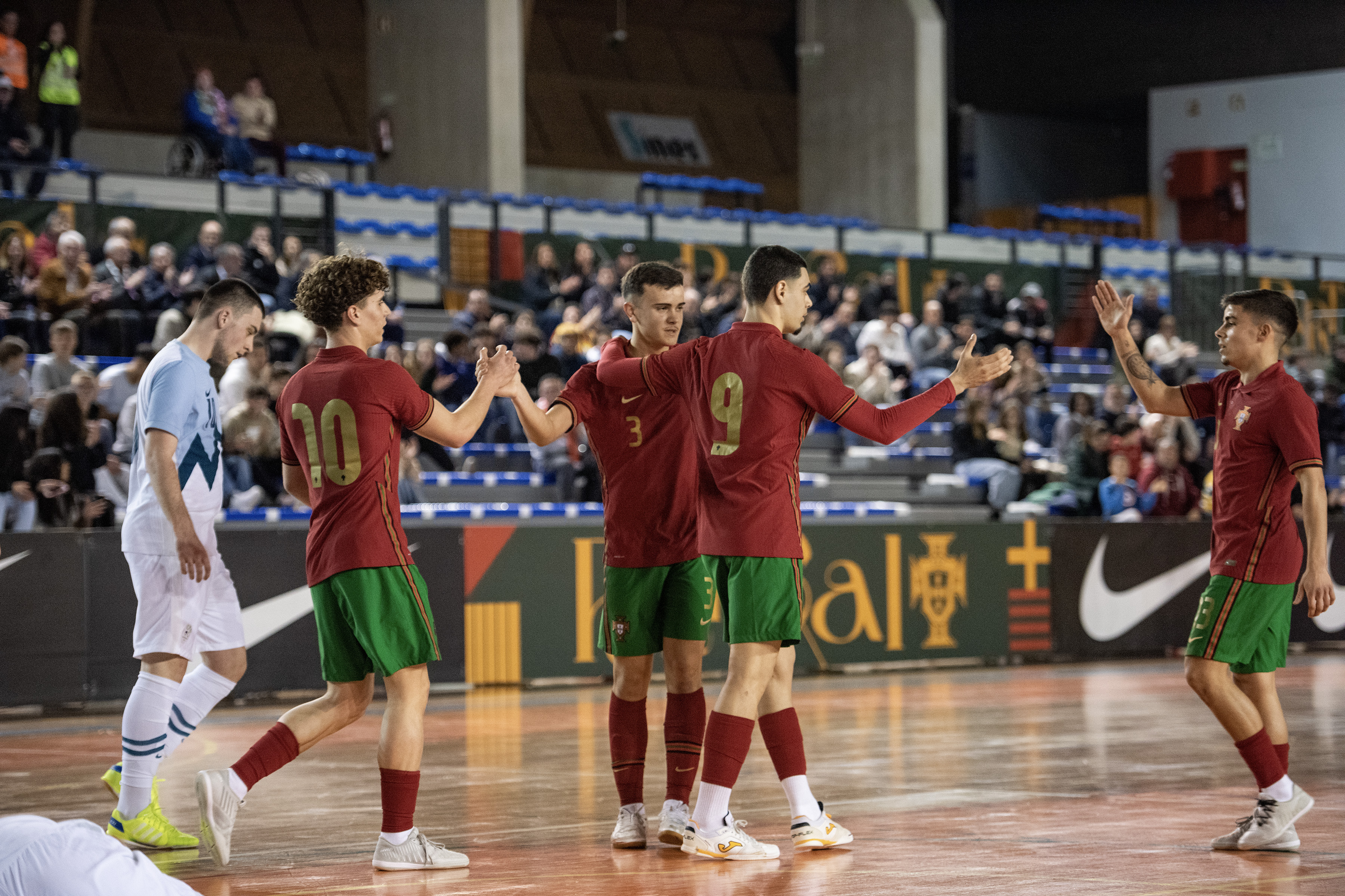 Município de Sines / Futsal: Jogos de preparação Portugal x Eslovénia