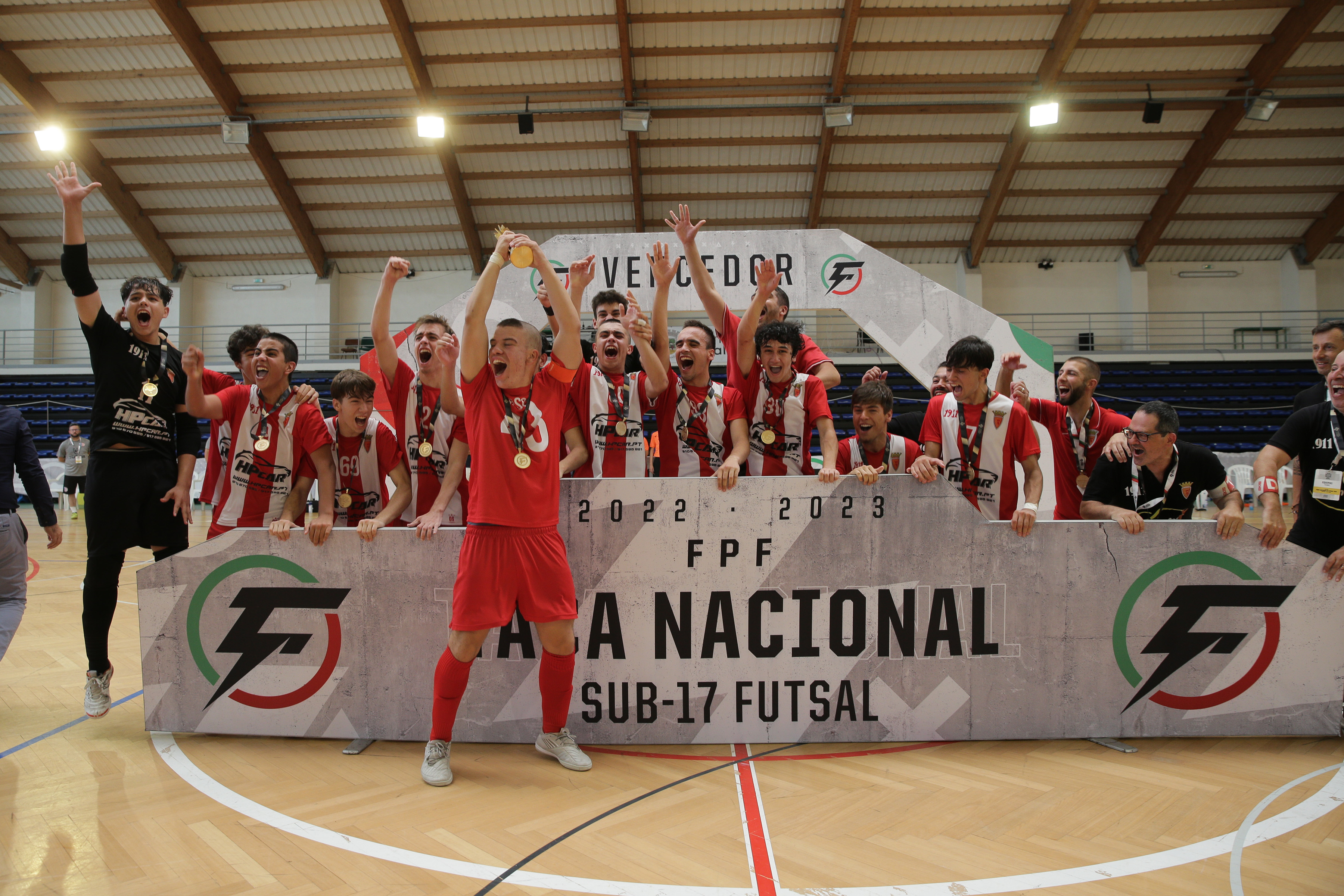 FC Barreirense vence Taça Nacional de Futsal Sub-17