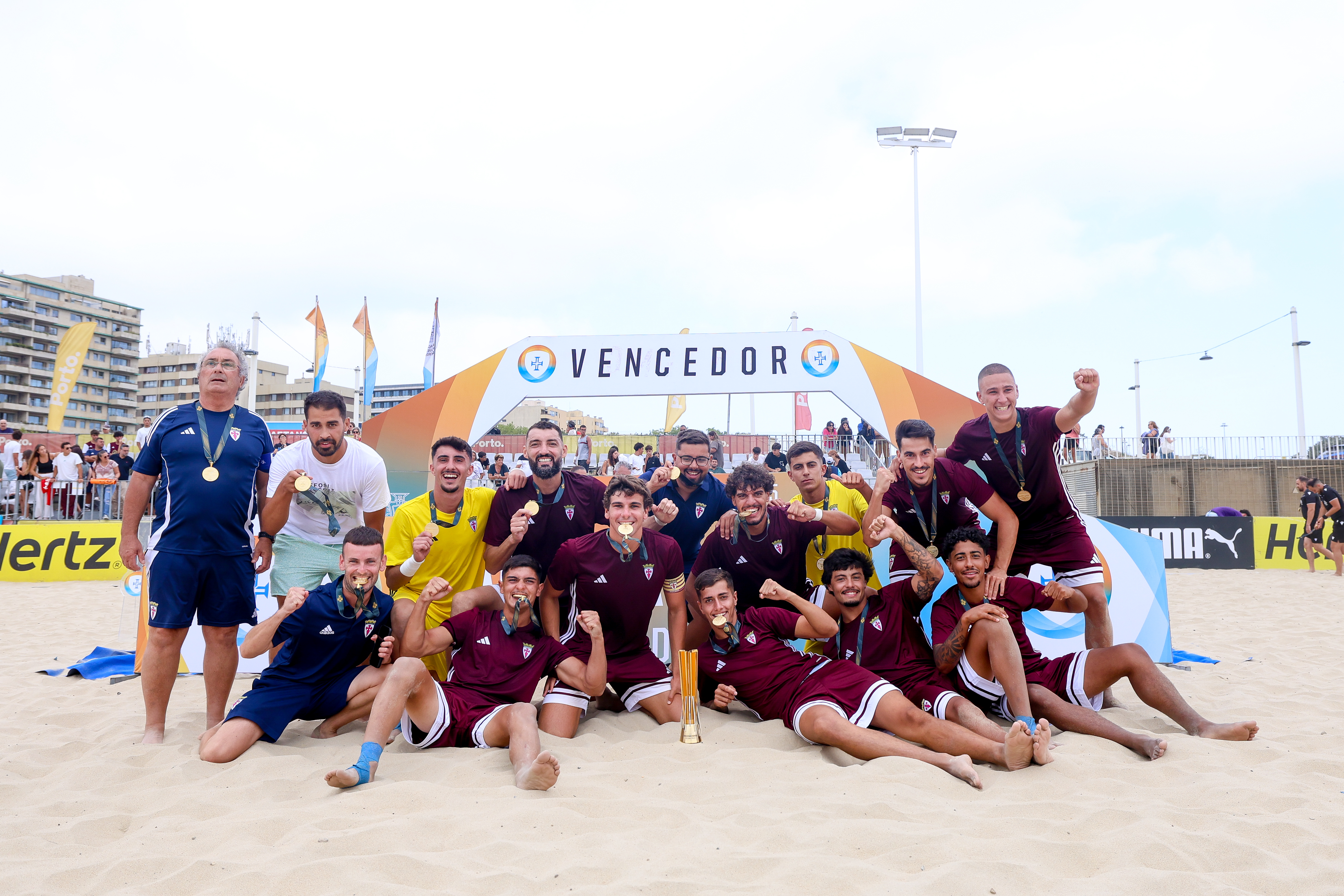 Equipa "B" do GD Sesimbra conquista título inédito nas areais nacionais