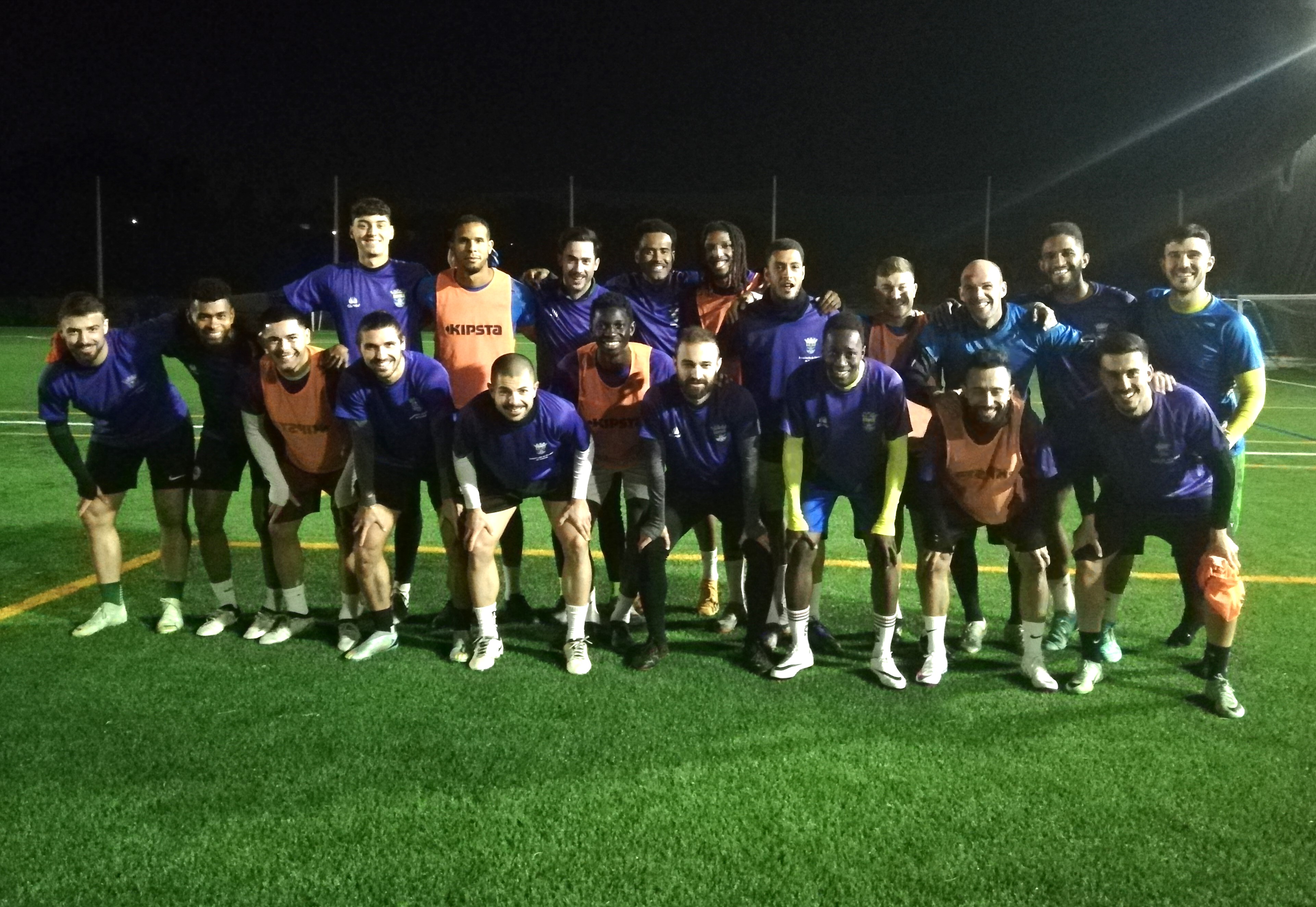 Seleção sénior concluiu jornada preparatória Associação de Futebol de