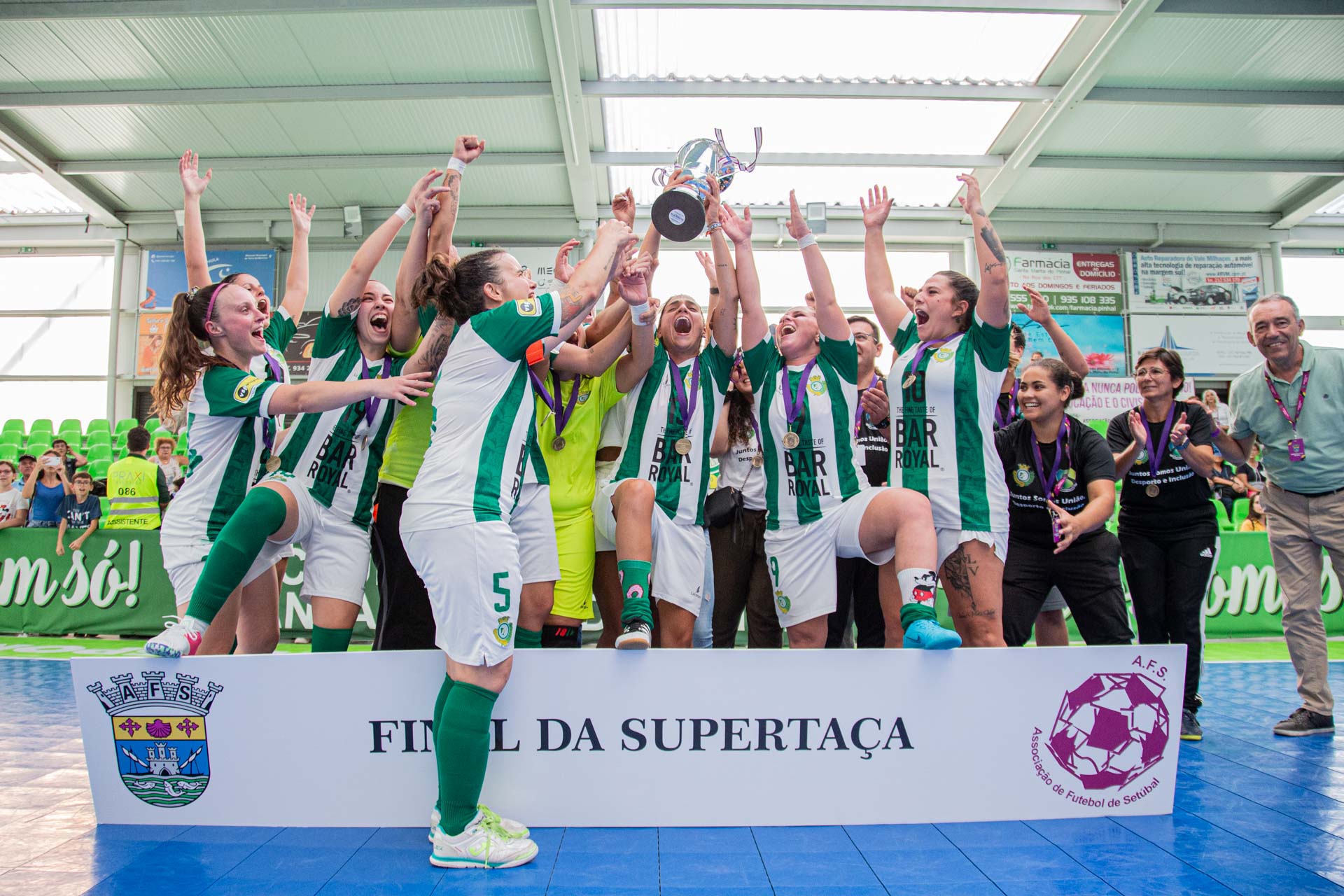 Vitória FC conquista Supertaça AFS de futsal sénior feminino 