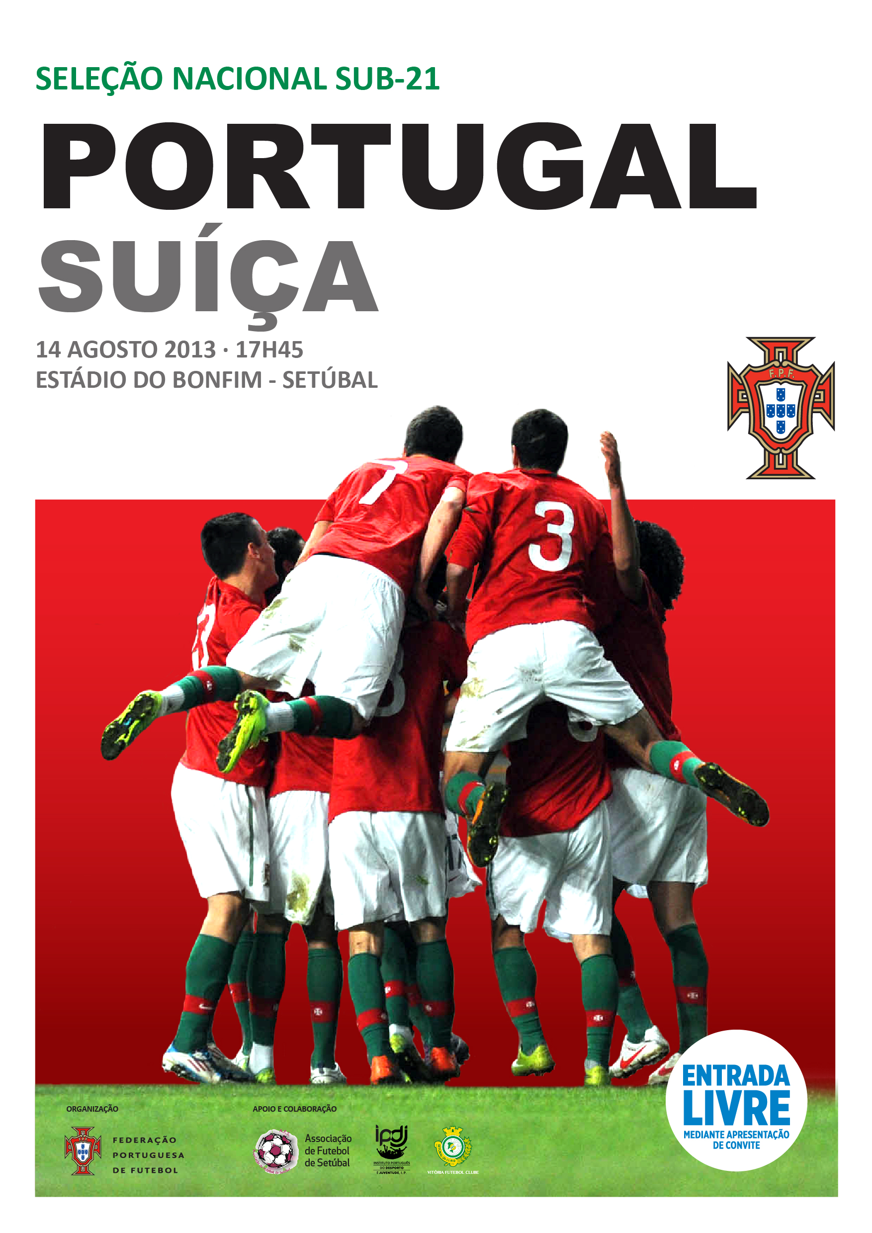 Bilhetes para o Portugal-Suíça restritos a dois locais
