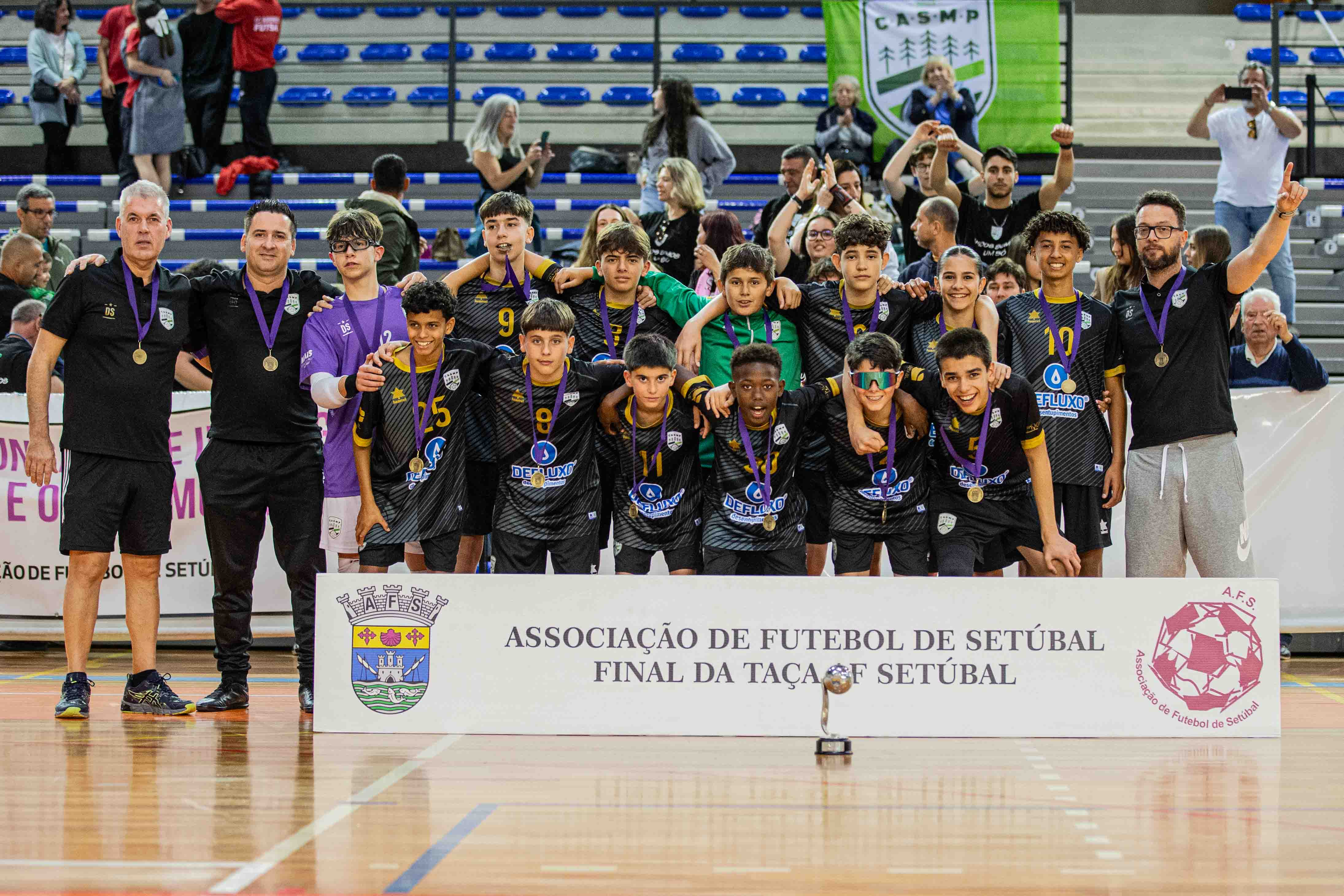 Taça AFS de Futsal Iniciados: CA Santa Marta do Pinhal é o vencedor