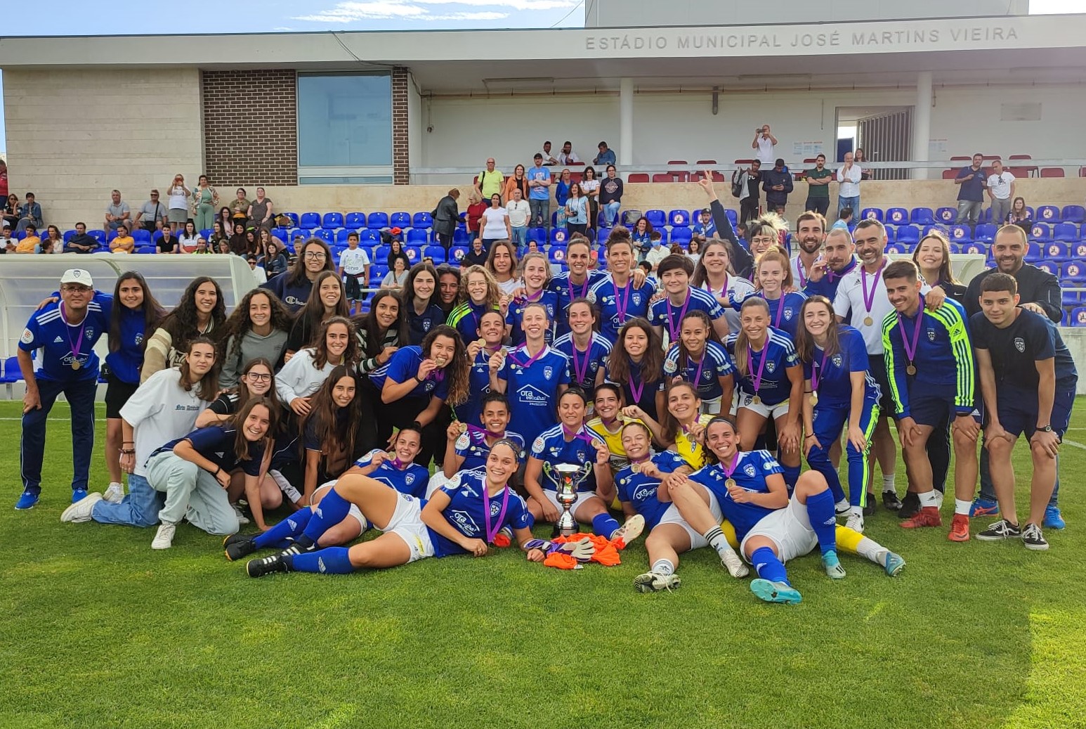 Amora FC conquista a Taça AF Setúbal de seniores femininos de futebol