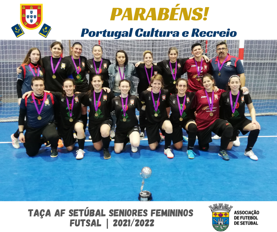 Futsal feminino: Portugal CR conquista Taça AF Setúbal