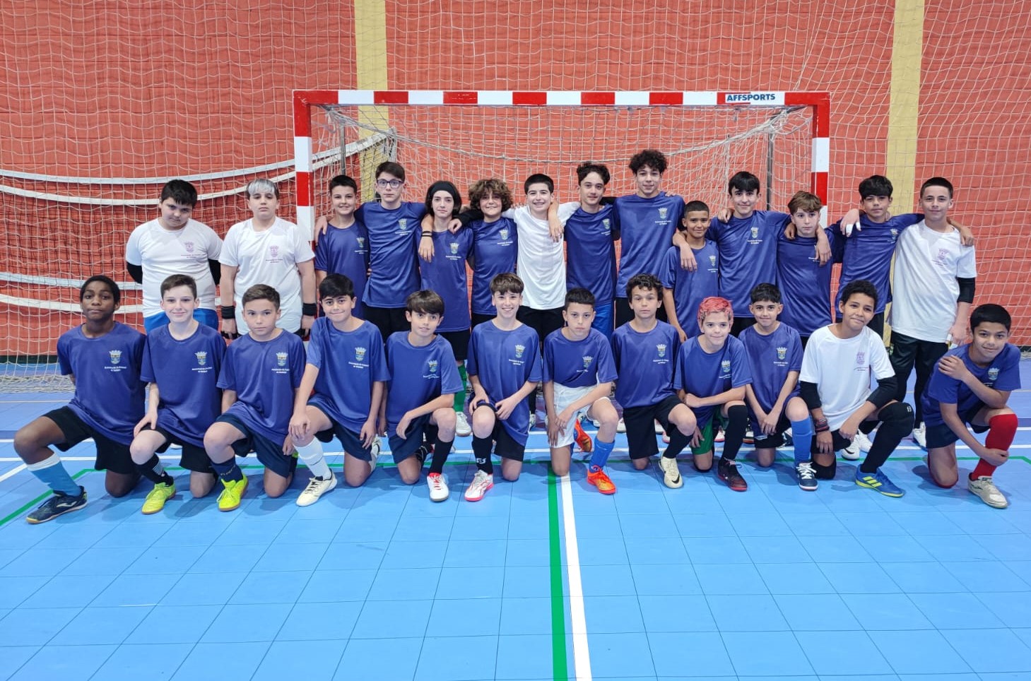  Seleção sub-13 de futsal iniciou preparação