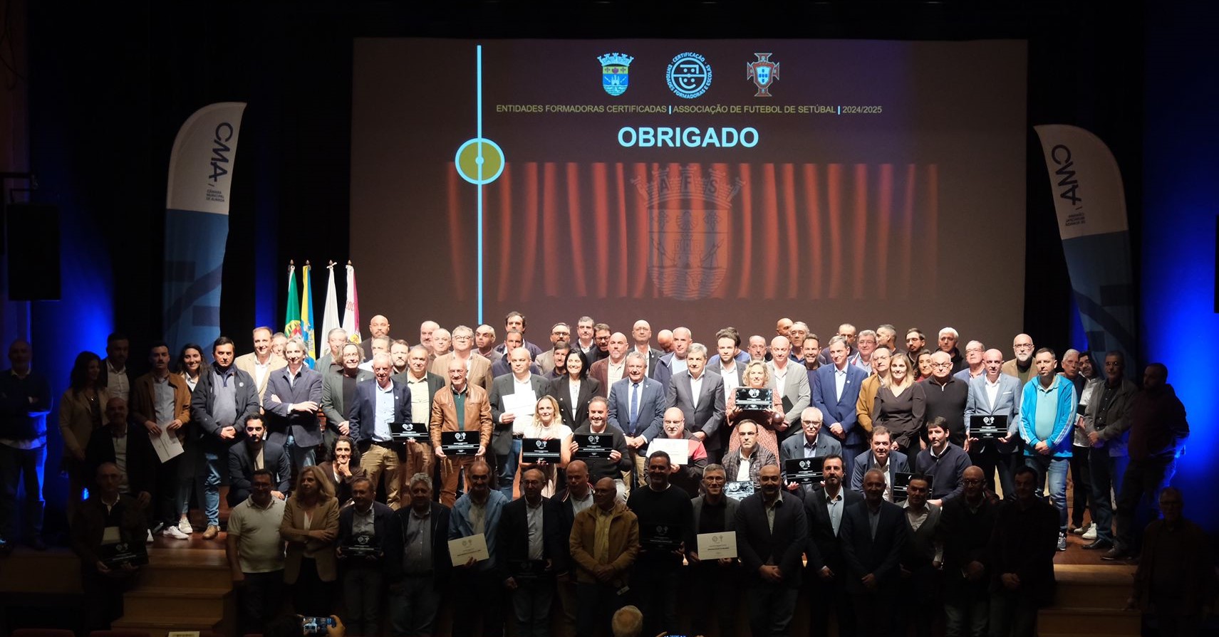 Certificação da AF Setúbal com todo o Distrito representado