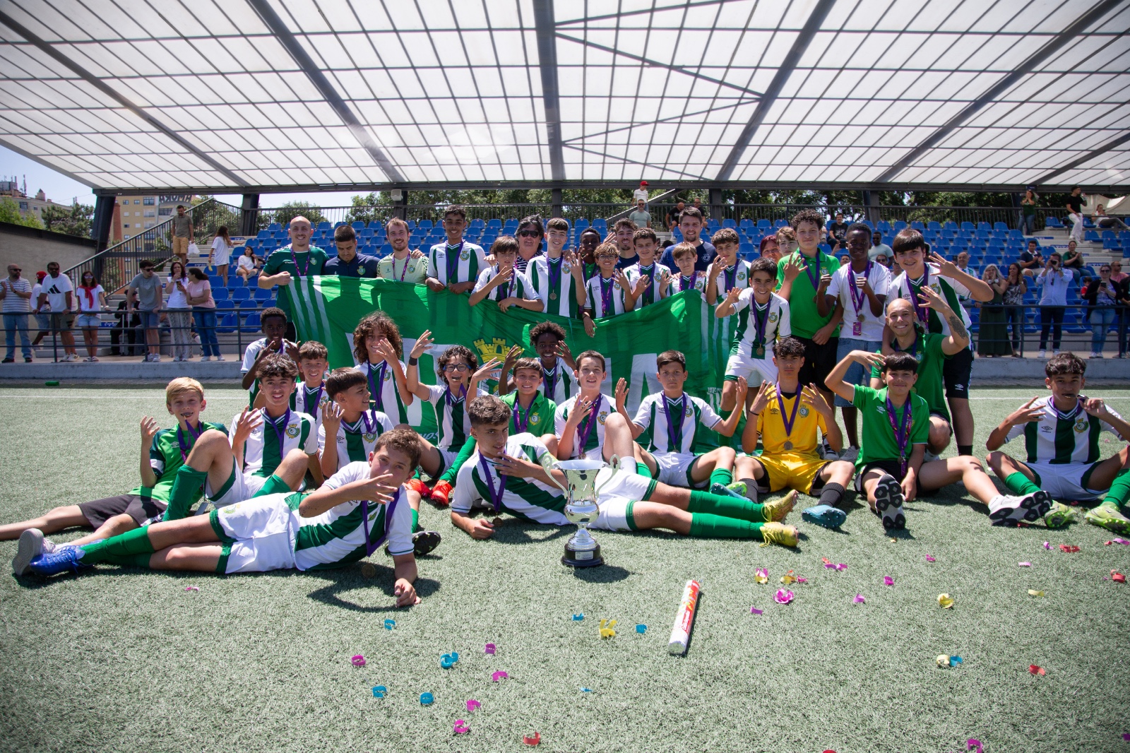 Vitória FC conquistou a Taça AFS Sub-13