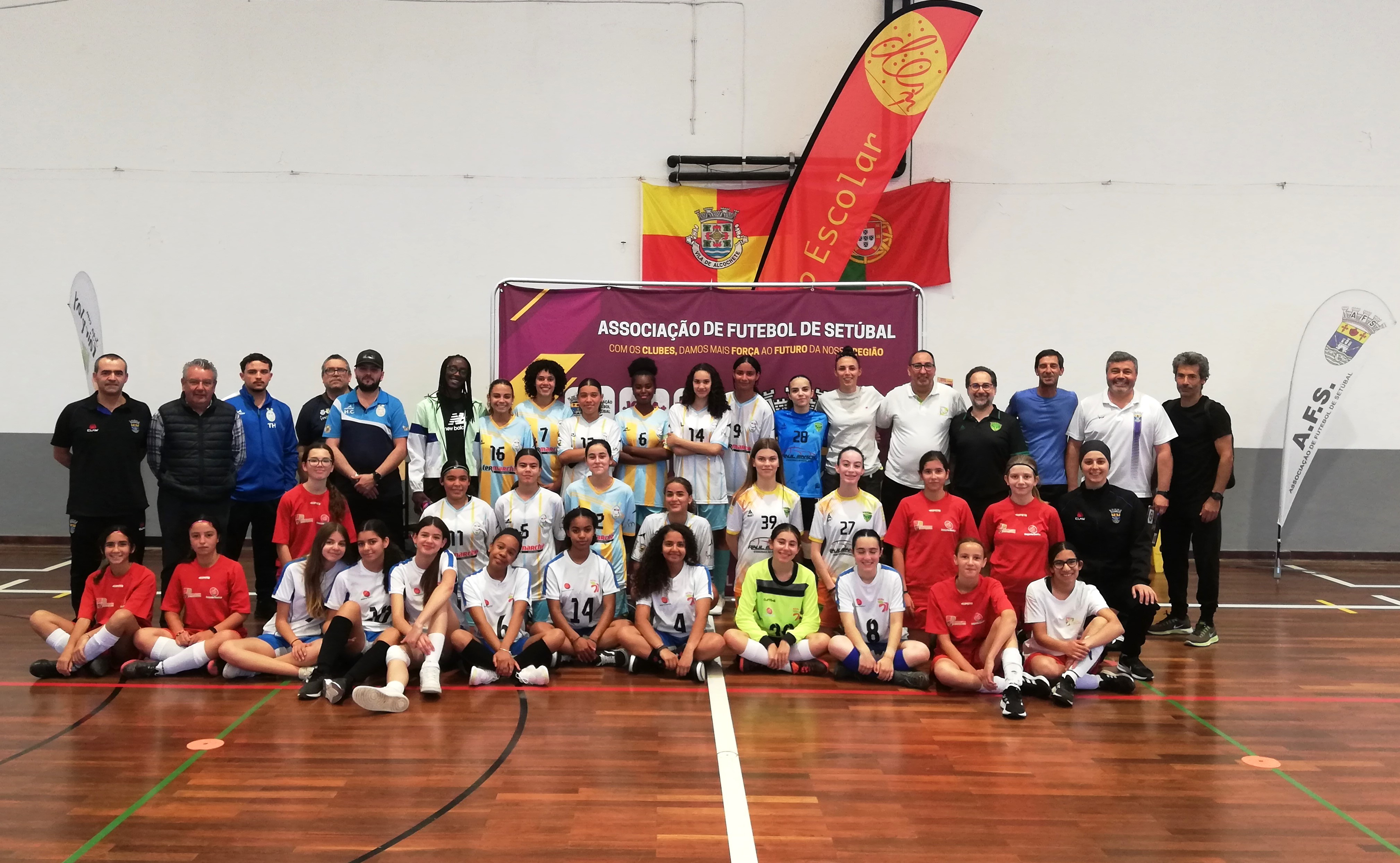 AF Setúbal realizou o 1.º Convívio de Futsal Feminino