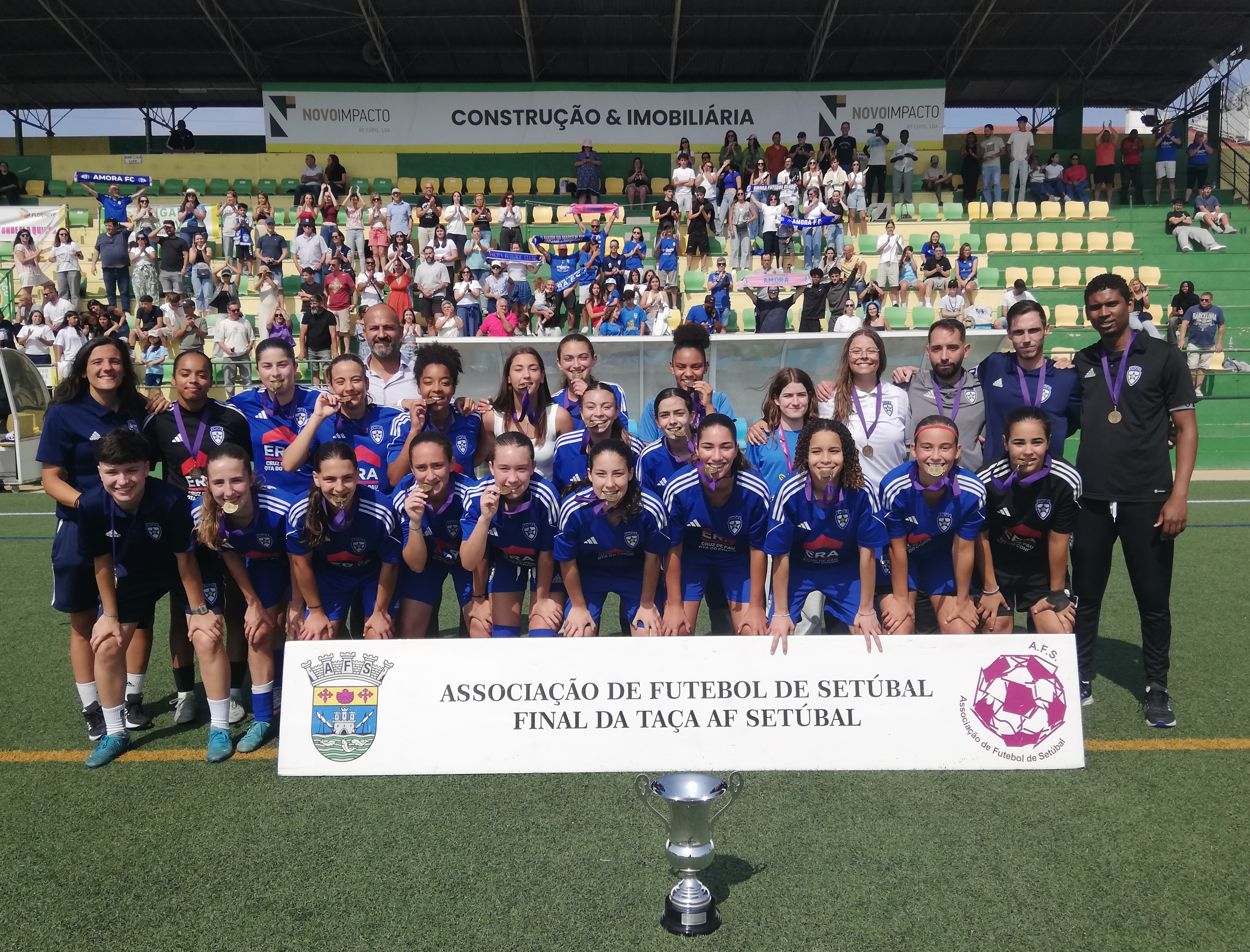 Amora FC conquista a Taça AFS Futebol Feminino Sub-17