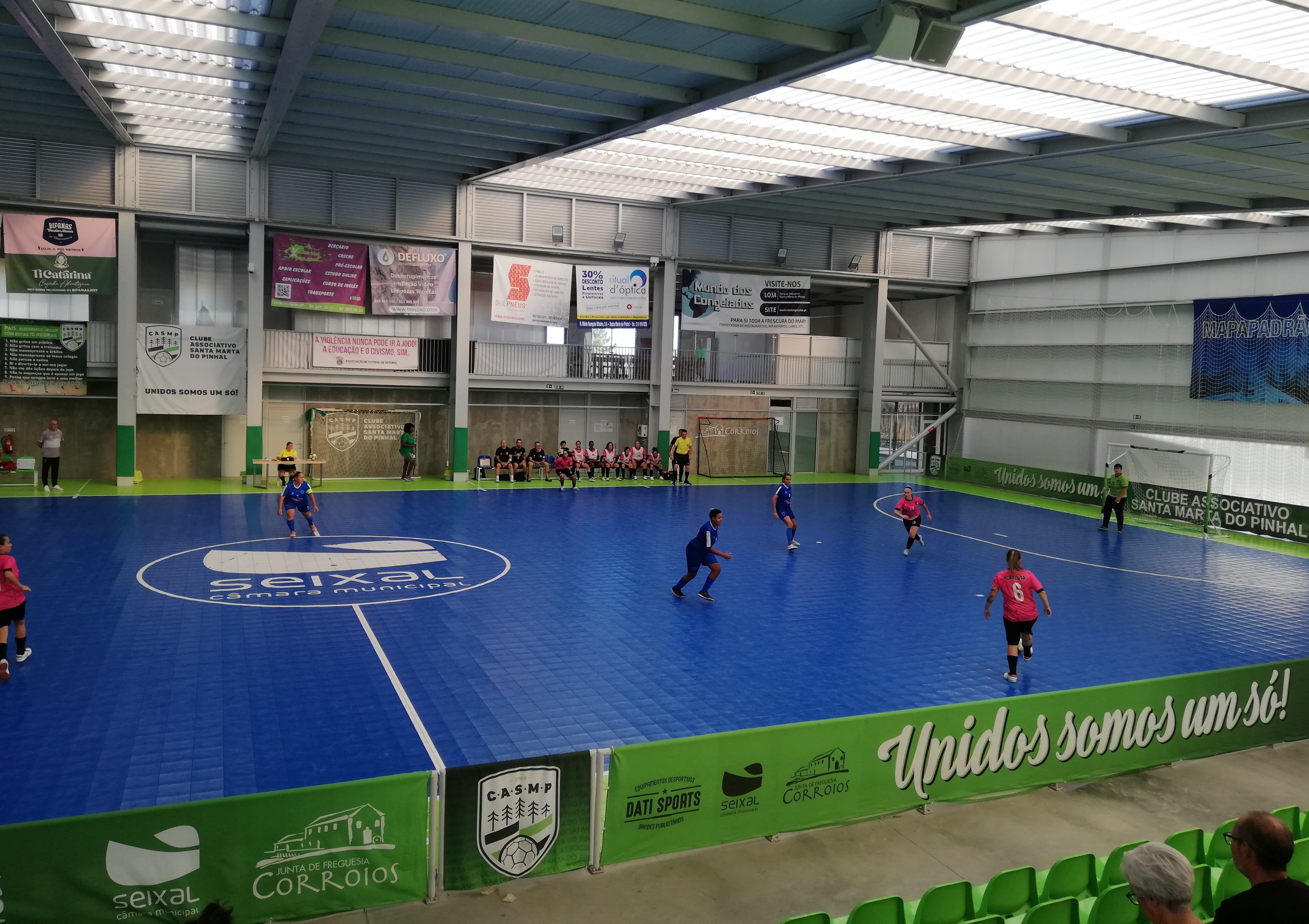 1.ª mão das supertaças AF Setúbal de futsal 