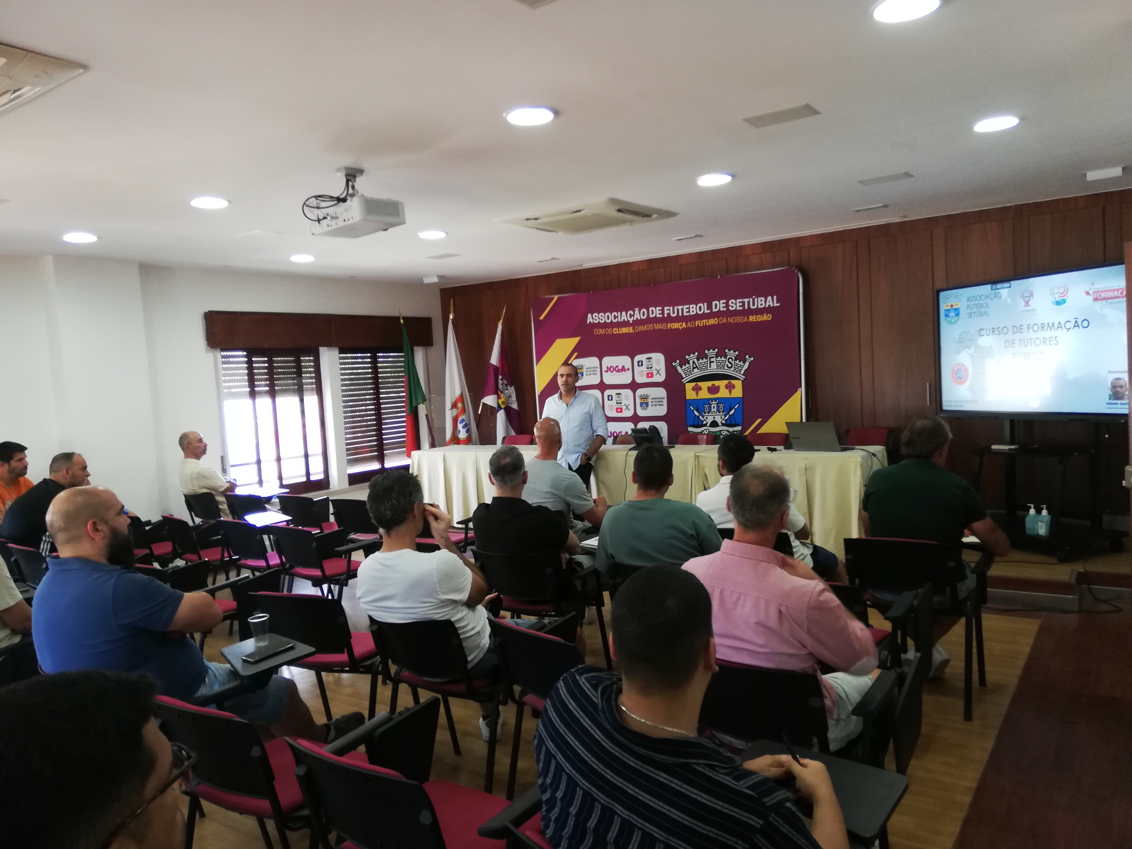 AF Setúbal promoveu ação formativa para tutores de futebol