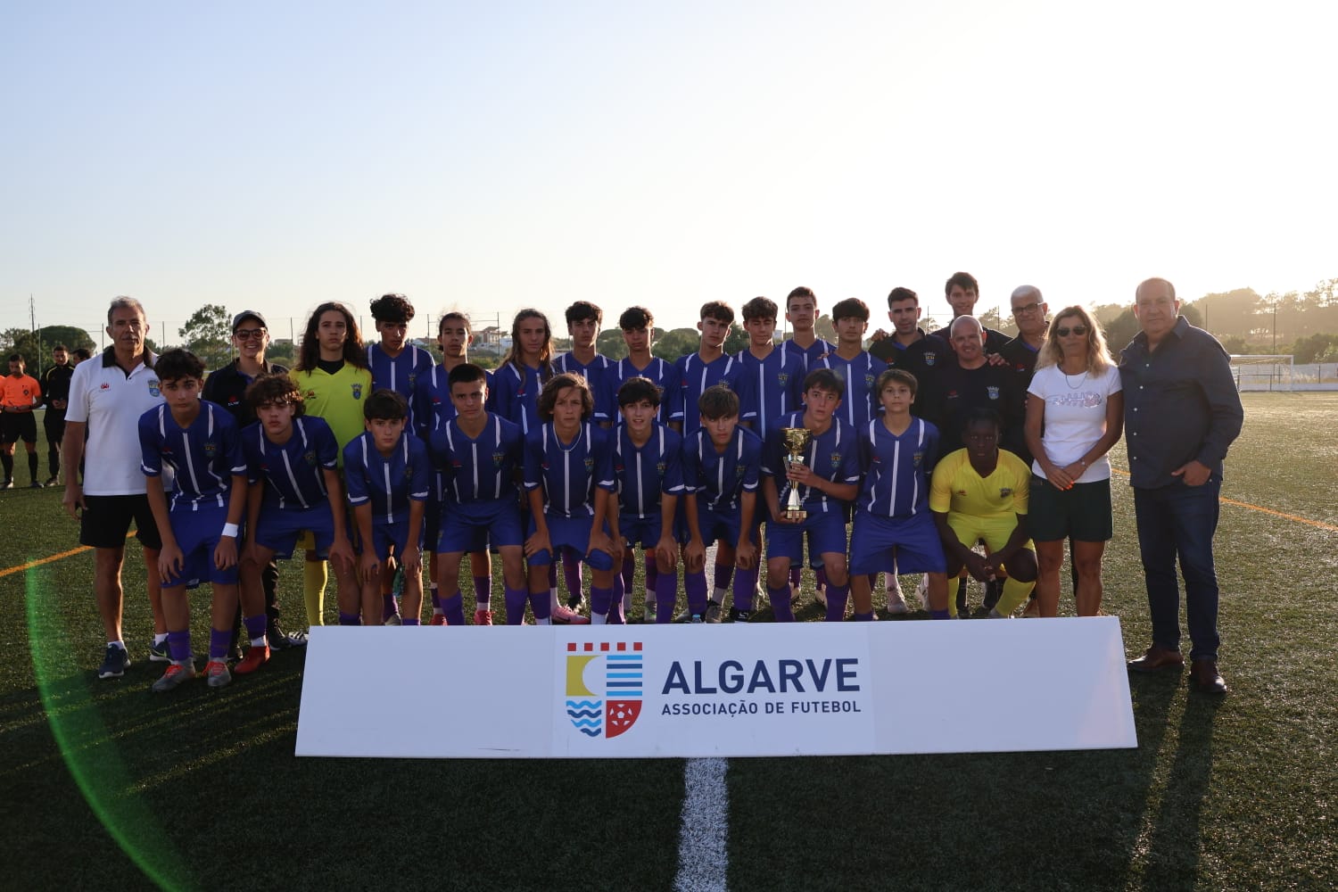 Seleção sub 14 foi vice-campeã no Algarve