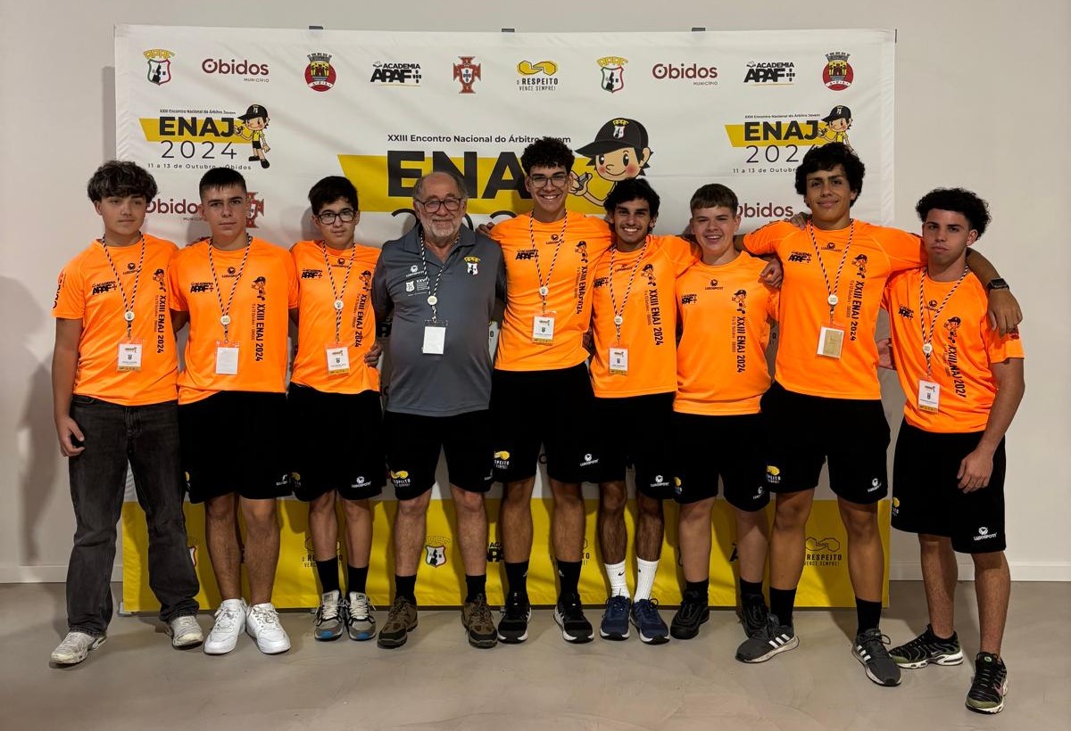 Arbitragem da AF Setúbal com nove jovens no ENAJ 2024