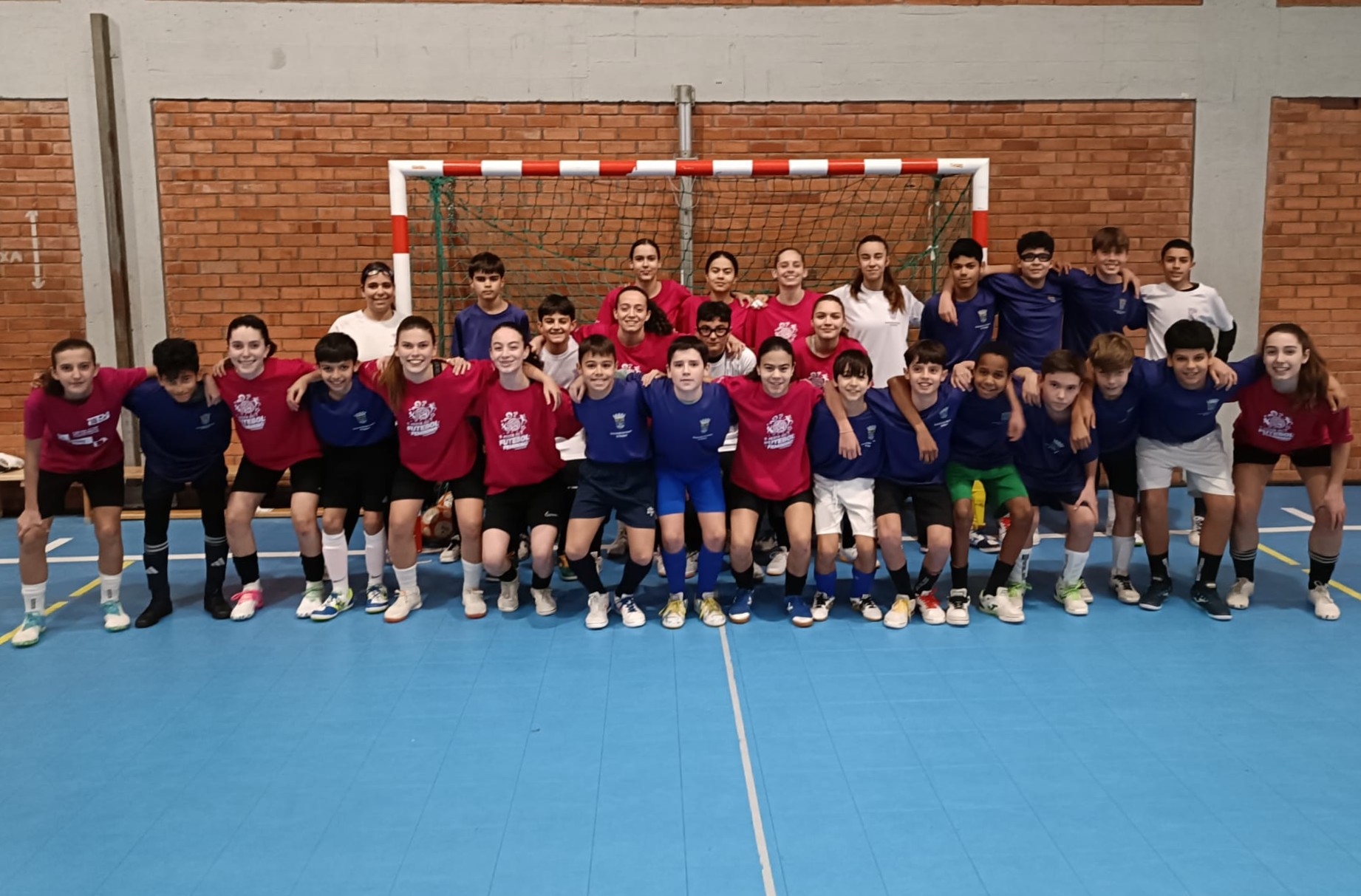 Seleções de futsal reforçaram preparação em jogo-treino