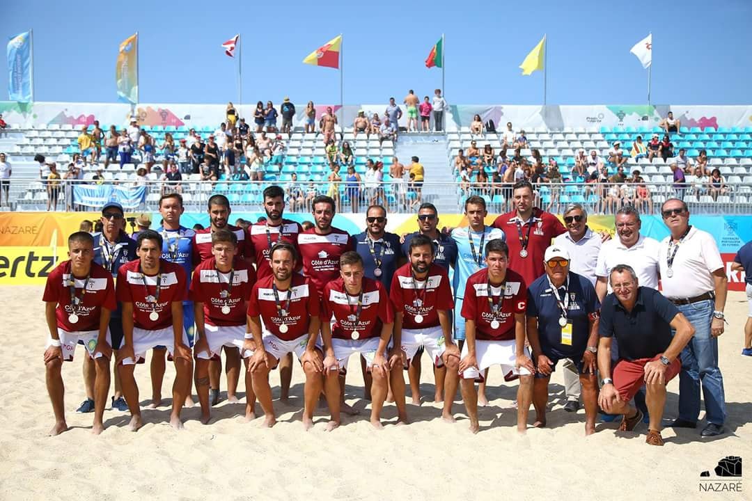 GD Sesimbra prateado nas areias nacionais faz História e ganha Elite do futebol de praia