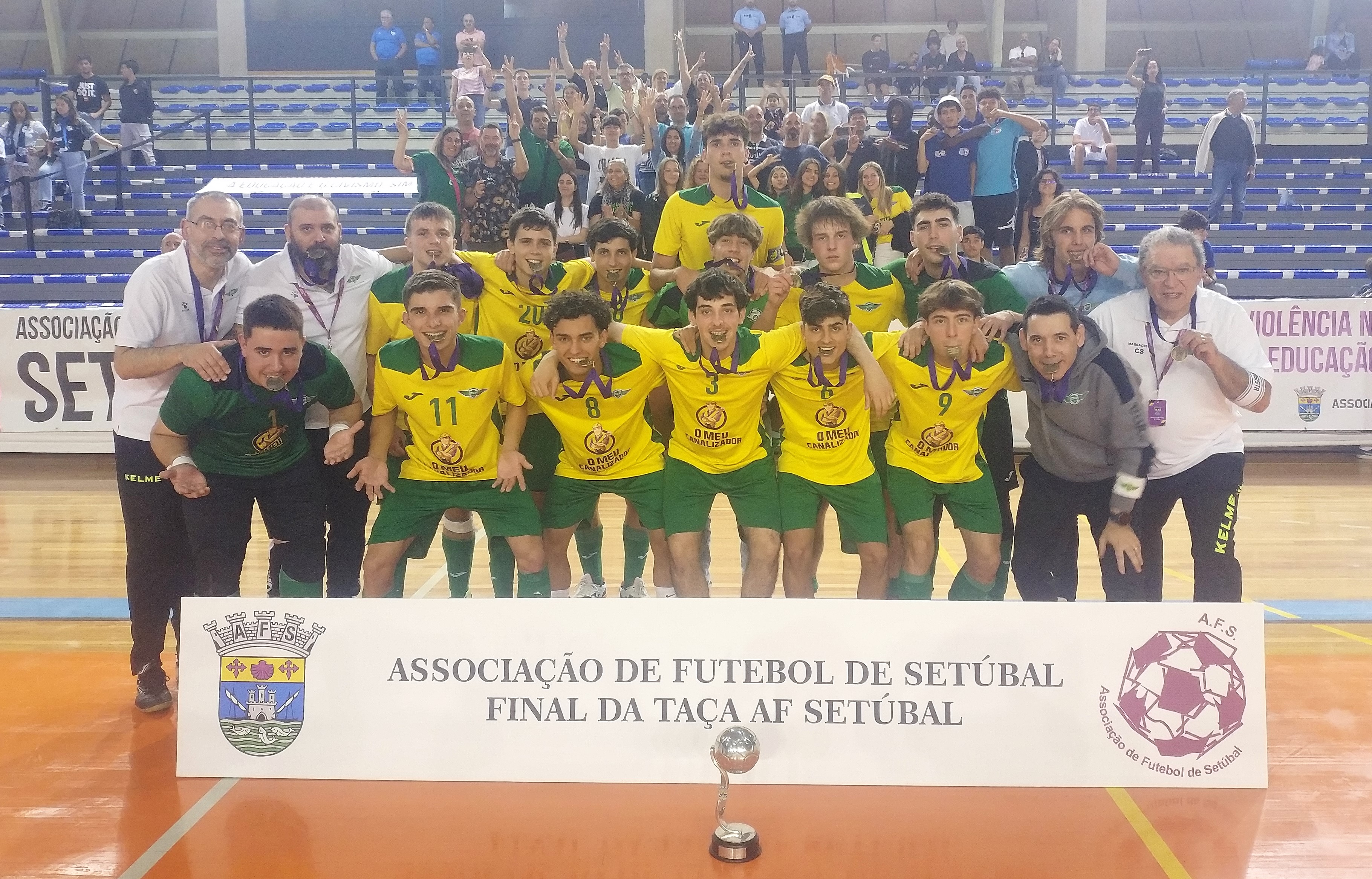 Taça AFS Futsal Juniores conquistada pelo CR Piedense