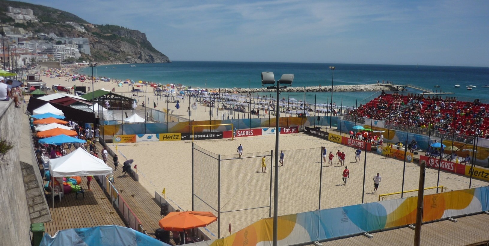 CD Cova da Piedade, Beira Mar AC Almada, CF Trafaria e Almada AC asseguram estreia no Nacional de futebol de praia