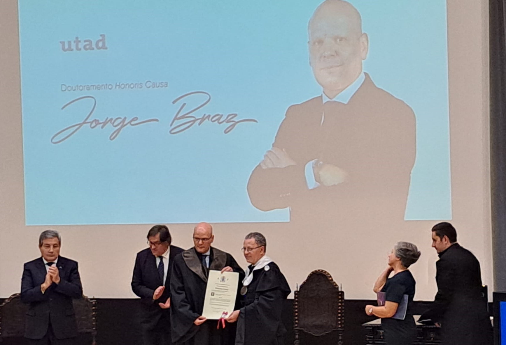 Selecionador Jorge Braz distinguido com Doutoramento Honoris Causa