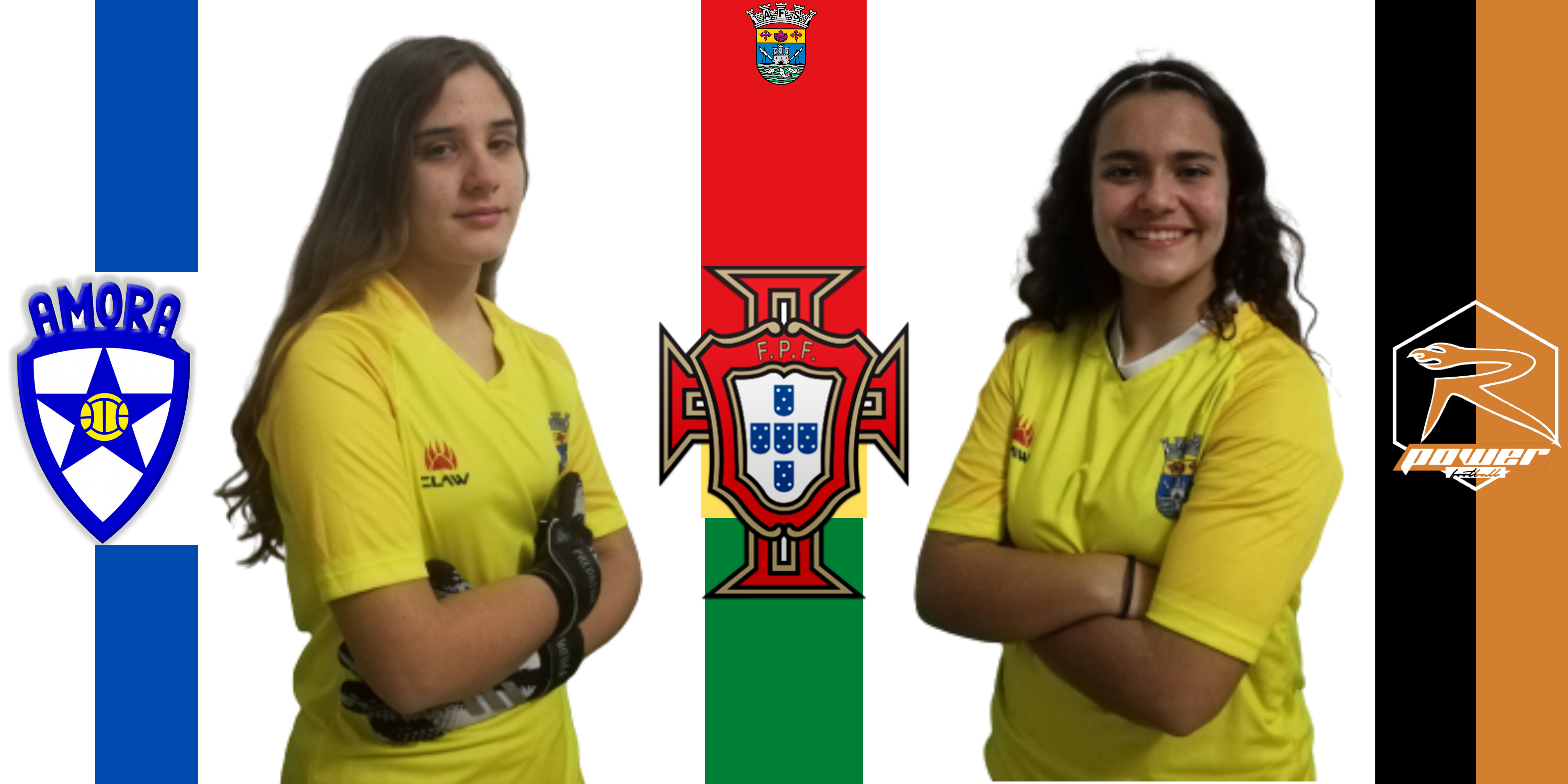 Sara Aqueu (Amora FC) e Bruna Santos (RP FC) eleitas para estágio ao serviço de Portugal